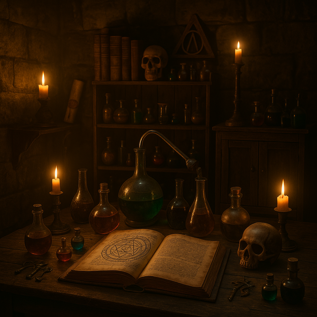 Énigme Escape Game - L'Alchimiste - Escape One 77