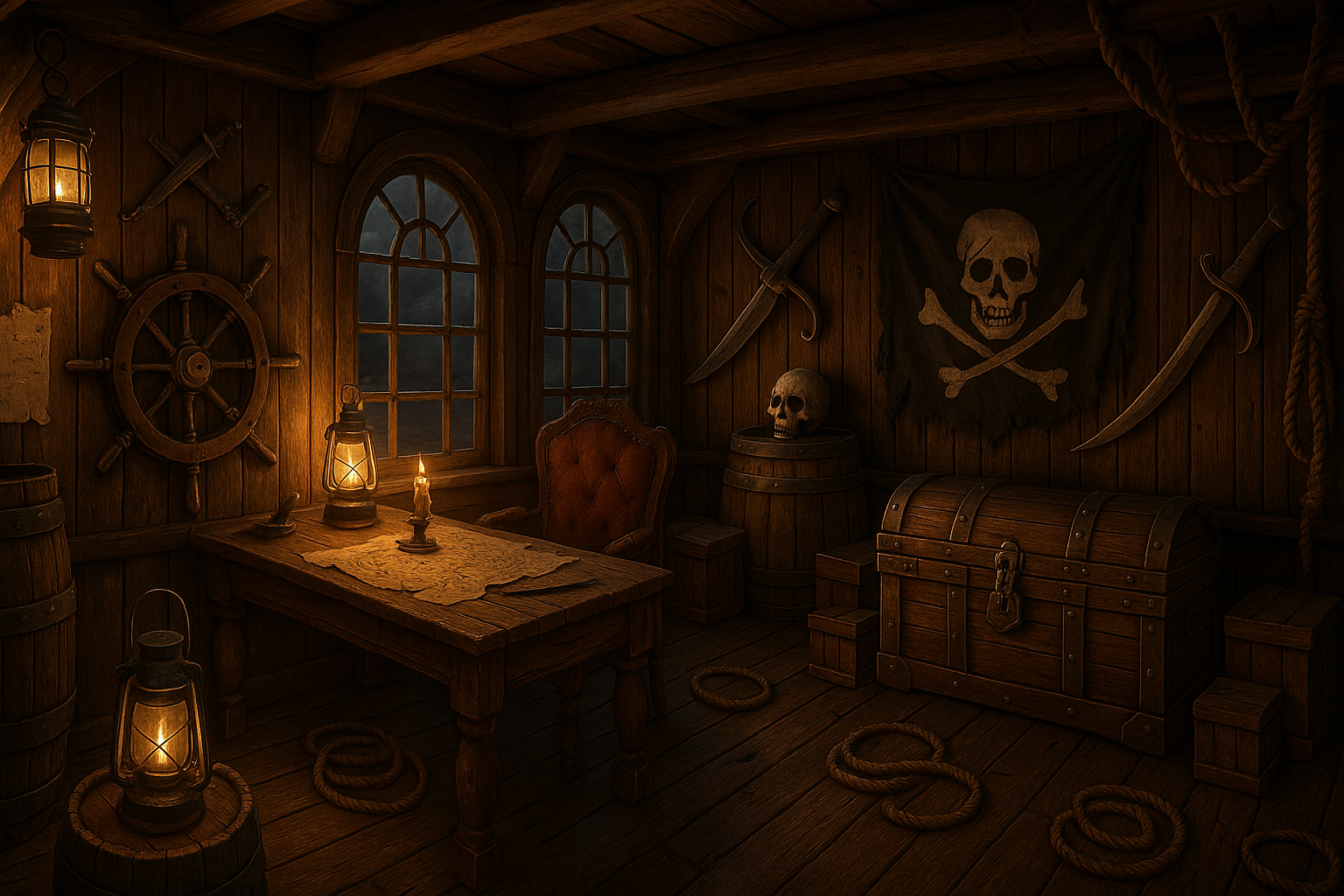 Énigme Escape Game - Pirate - Escape One 77